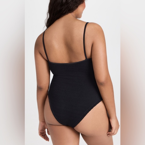 Hunza G Pamela One Piece Black Bathing Suit - Picture 9 of 10